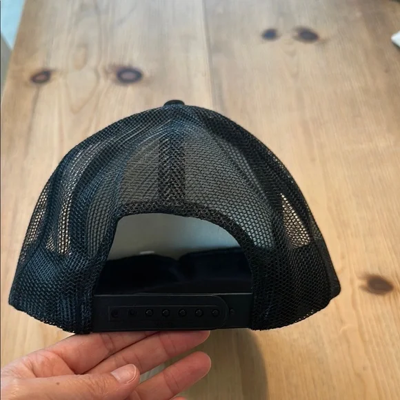 ALOHA Collection Black and Silver Trucker Hat - Picture 2 of 4